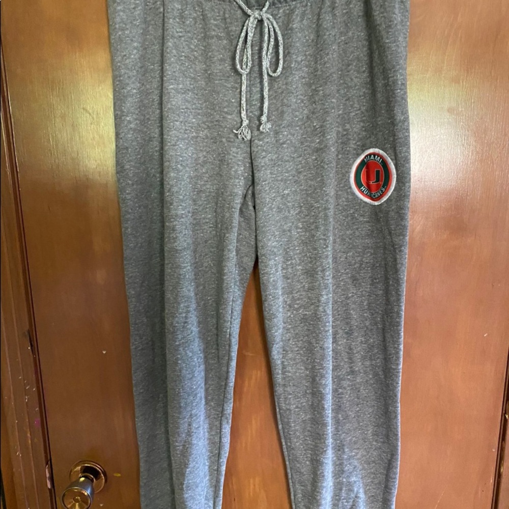 University of Miami sweatpants